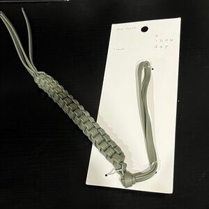 a new day Olive Braided Bag Charm new